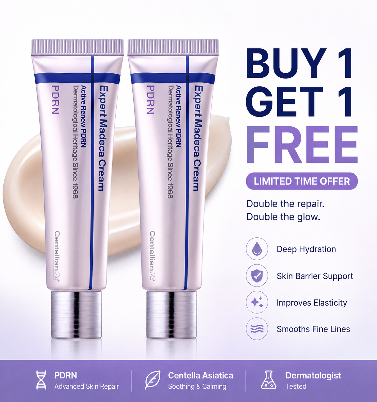 Korean PDRN Repair Cream