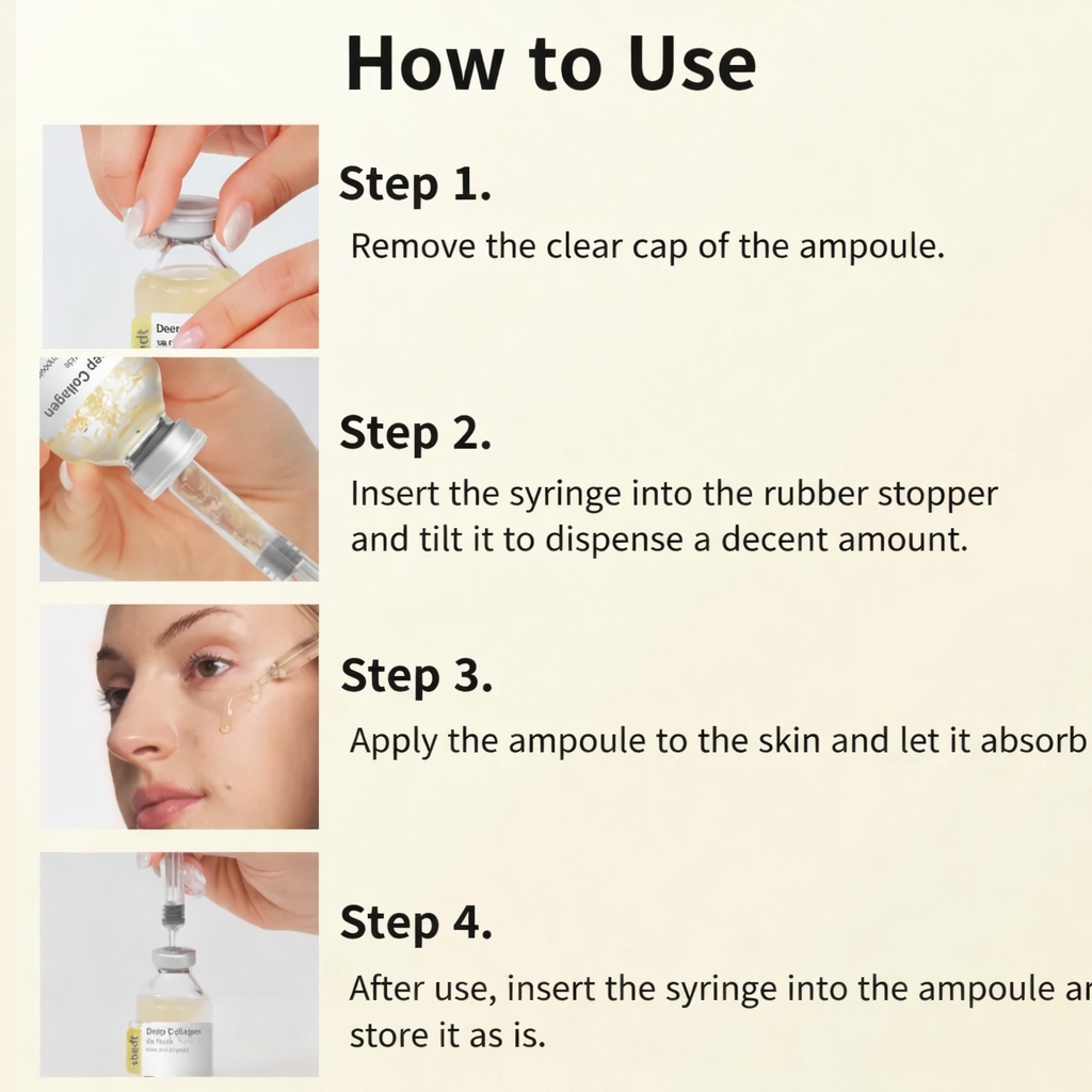 Korean Silk Lifting Peptide Ampoule (Anti- Wrinkle Repair Formula)