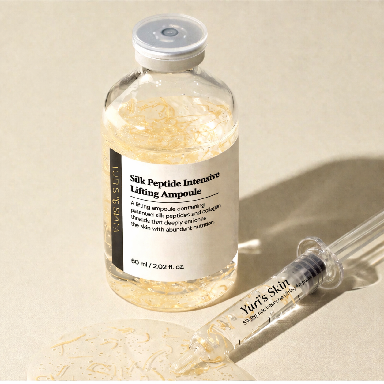 Korean Silk Lifting Peptide Ampoule (Anti- Wrinkle Repair Formula)